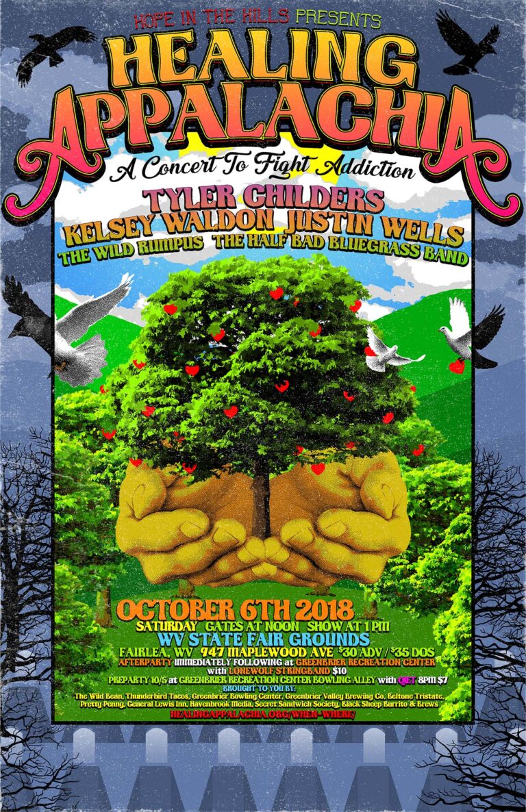 Lineup Healing Appalachia 2018 768x1186